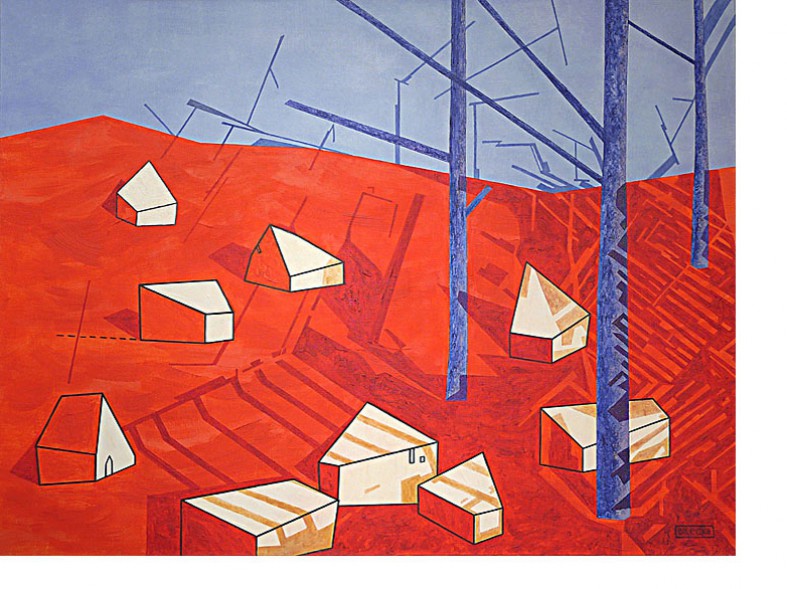 Ghost Town XXI / 70 x 90 / sold