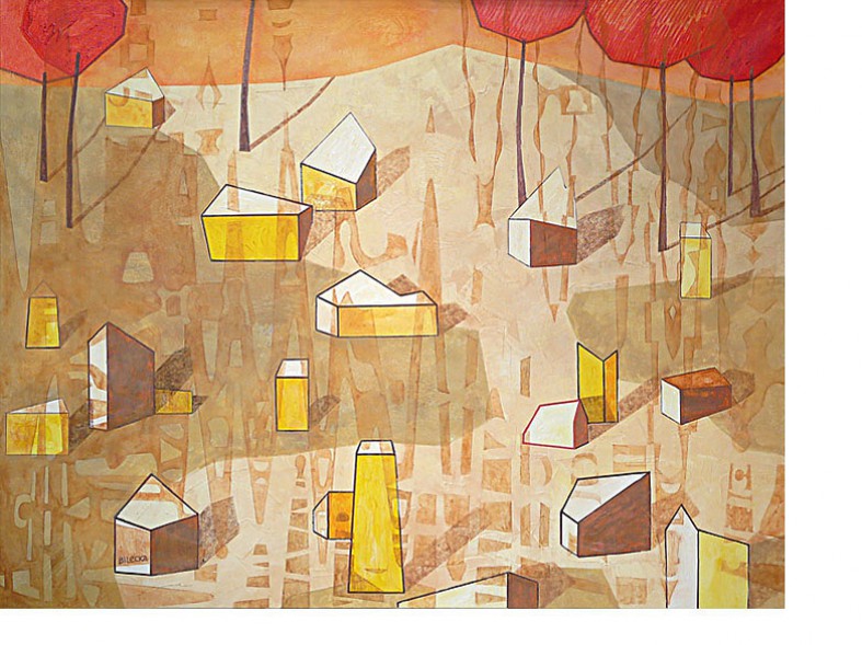 Ghost Town XXII / 70 x 90 / sold