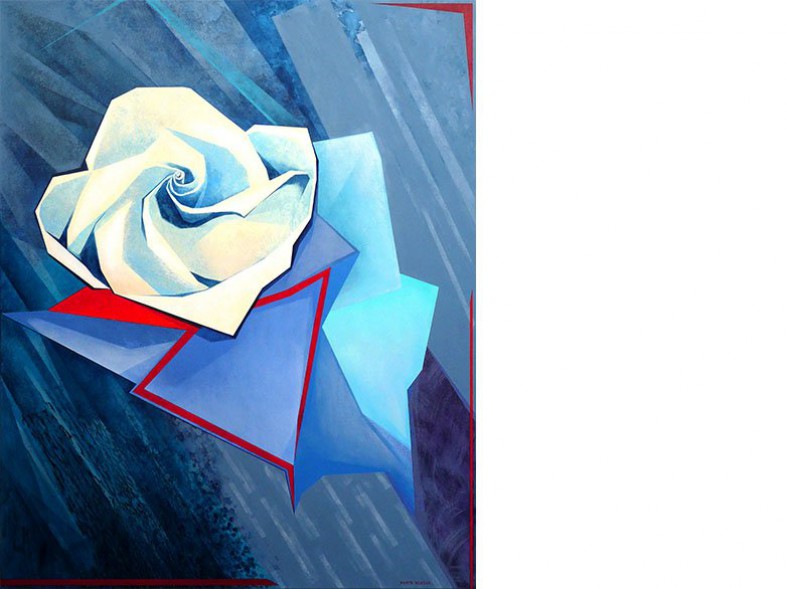 Frozen Lapland - Rose 2 / 80x100 cm