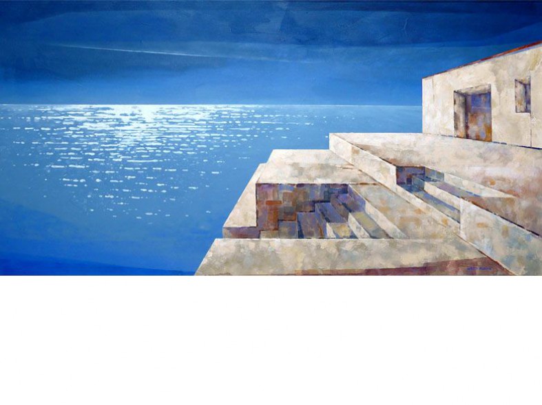 Waterland - Genesis 01 / 60x120 cm / sold