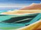 Waterland 108 - Rivers / 50x100 cm