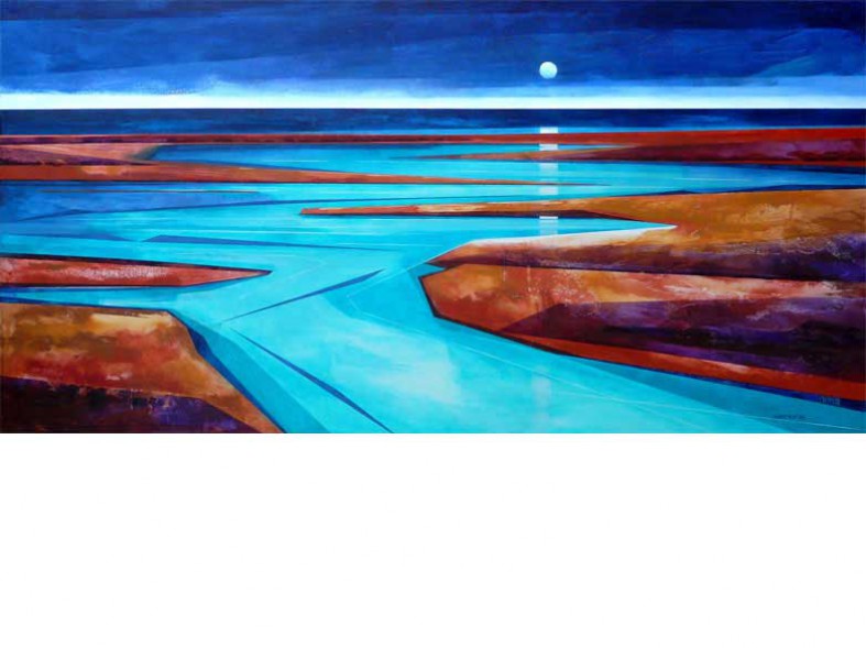 Waterland - Genesis 05 / 60 x 120 cm / 2017 / sold