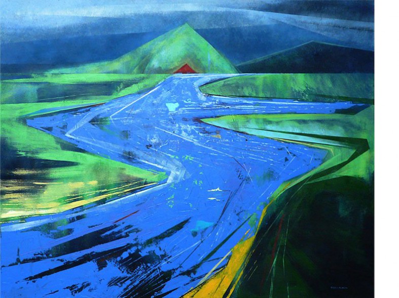 Waterland- Genesis 11 / 80 x 100 cm