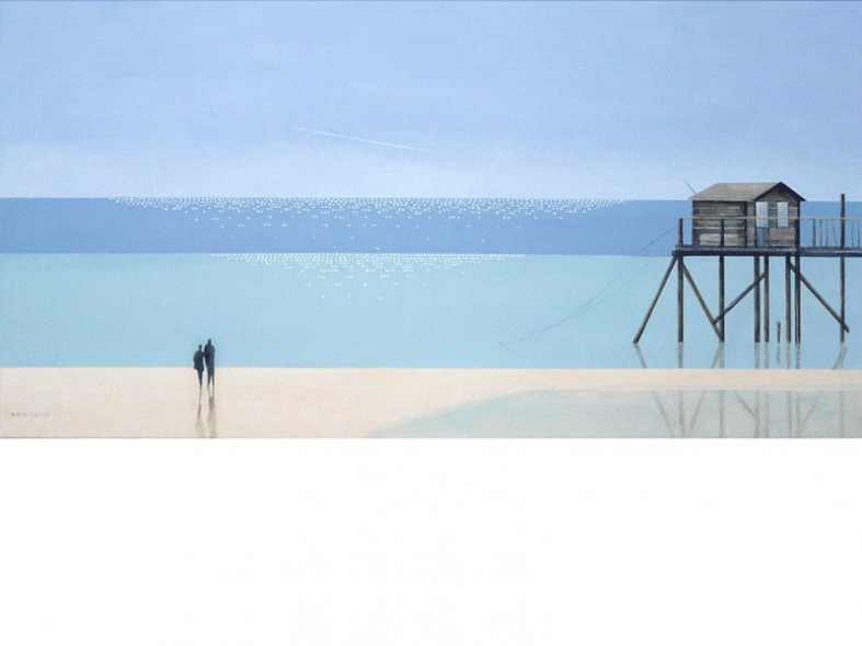 Perfect Moments Before Noon 5 / 50 x 100 cm / sold