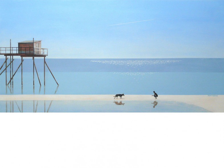 Perfect Moments Before Noon 8 / 50 x 100 cm / sold