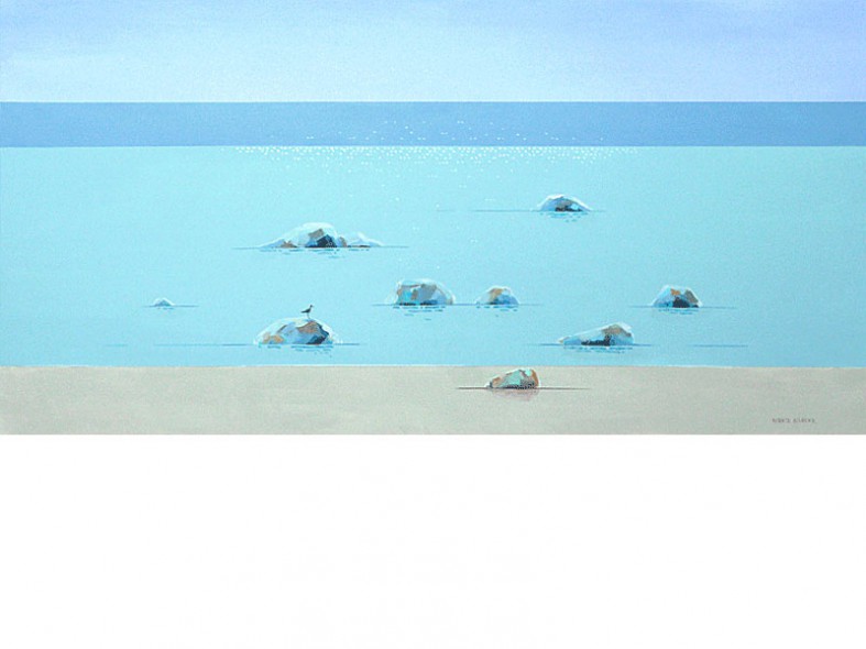 Perfect Moments Before Noon 6 / 50 x 100 cm / sold