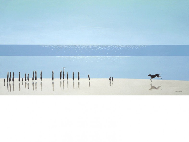 Perfect Moments Before Noon 4 / 60 x 120 cm / sold
