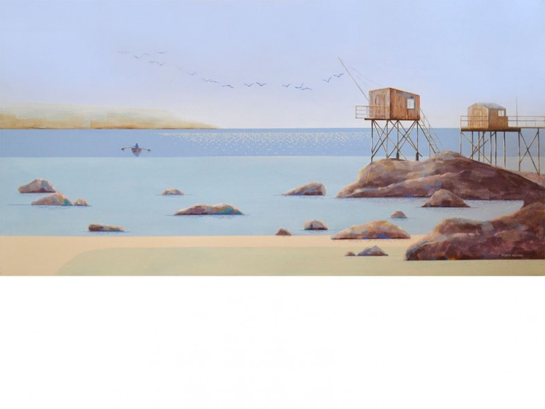 Perfect Moment Before Noon 24 / 60 x 120 / sold