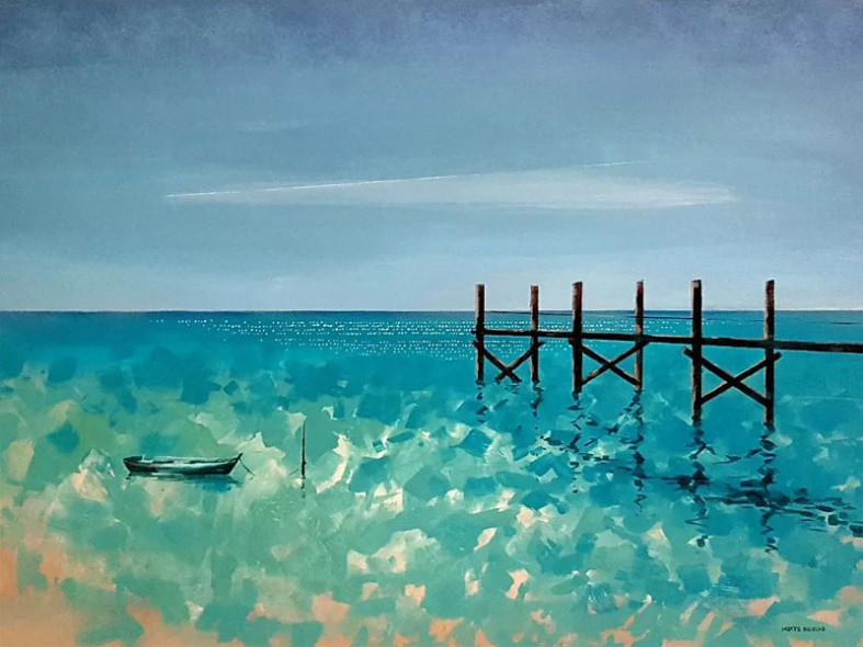 Spring Baltic Sea / 60 x 80 / in a private collection