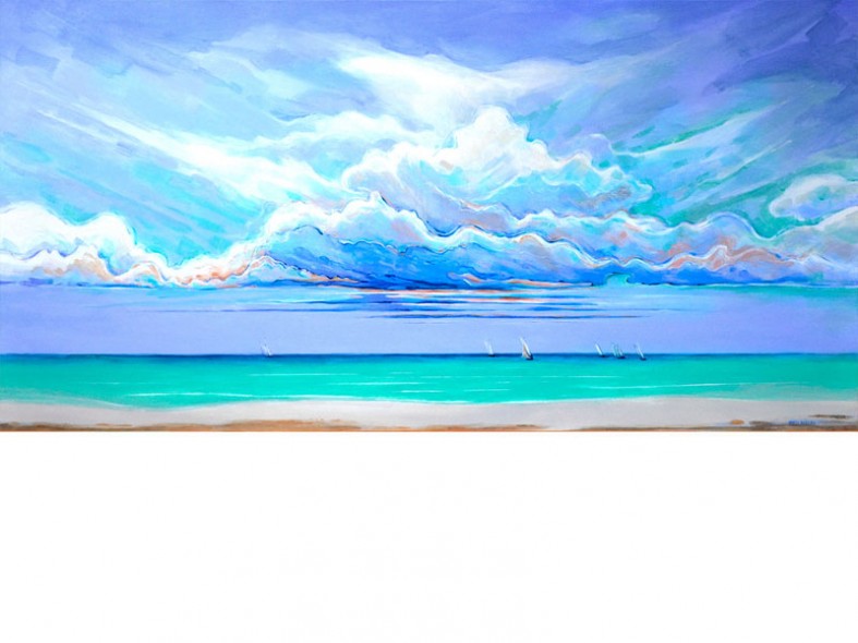 Blue Universe 1 / 2024 / 60 x 120