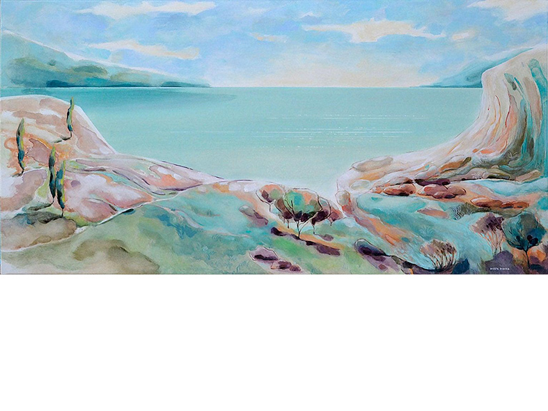 Idealny Spokój / Perfect Stillness / 50 x 100