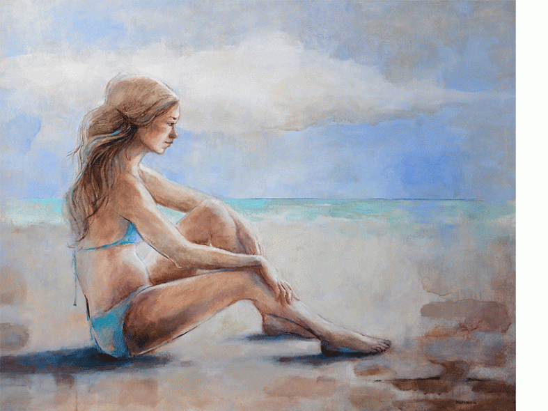 Ciche Popołudnie / Quiet Afternoon / 80 x 100