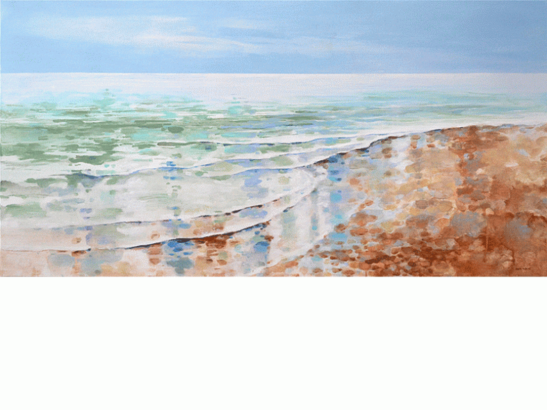 Wiosenne Morze / Spring Sea / 60 x 120